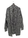 Vorschaubild 1 von Strickjacke Cardigan Gr. 40 schwarz weiß meliert