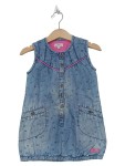 Vorschaubild 1 von Jeanskleid Gr. 80 Denim Herzmuster