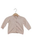 Vorschaubild 1 von Strickjacke Cardigan Gr. 74 Rosa Lochmuster