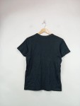 Vorschaubild 2 von T-Shirt Damen Schwarz Gr. 40/L Baumwolle Basic Kurzarm Alltag
