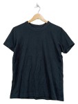 Vorschaubild 1 von T-Shirt Damen Schwarz Gr. 40/L Baumwolle Basic Kurzarm Alltag