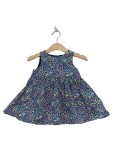 Vorschaubild 1 von Sommerkleid Blumenmuster Gr. 68 Dunkelblau