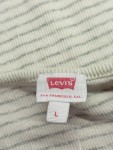 Vorschaubild 3 von T-Shirt Damen Gr. 40 L Hellgrün Gestreift Basic Shirt