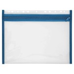Vorschaubild 1 von Dokumentenhülle mit Reißverschluss DIN A4 abheftbar Blau VELOBAG XS
