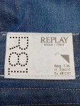 Vorschaubild 3 von Bootcut Jeans Herren Gr. W31/48/M Blau Baumwolle Uni Casual Alltag L34