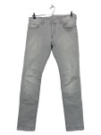 Vorschaubild 1 von Jeans Straight Leg Grau Damen Gr. 34 Slim Low Waist Baumwolle