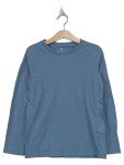 Vorschaubild 1 von Langarmshirt Blau Basic Gr. 122 Baumwolle Jungen Mädchen
