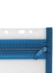 Vorschaubild 3 von Dokumentenhülle mit Reißverschluss DIN A4 abheftbar Blau VELOBAG XS