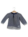 Vorschaubild 1 von Pullover gestreift mit Knopfleiste Jungen Gr. 74