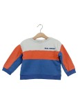 Vorschaubild 1 von Baby Sweatshirt Gr. 92 REAL ENERGY Colorblock Orange Blau Weiß