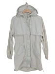 Vorschaubild 1 von Parka Damen Jacke mit Kapuze Beige Gr. 36 S Leichte Übergangsjacke