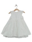 Vorschaubild 1 von Sommerkleid Gr. 86 Weiß Lochstickerei Rüschen