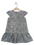 Vorschaubild 1 von Festliches Kleid Gr. 98 Grau Glänzend