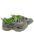 Vorschaubild 1 von Sneaker low Kinder Schuhe grau grün Klettverschluss Gr. 30