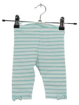 Vorschaubild 1 von Leggings gestreift mit Schleifen Türkis Weiß Gr. 74 Baby Mädchen