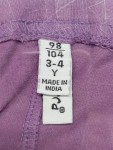 Vorschaubild 3 von Leggings Kinder Gr. 104 Lila Mädchen Hose