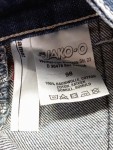 Vorschaubild 3 von Jeanskleid Latzkleid Gr. 98 Blau Baumwolle Stickerei Latzkleid Kinder