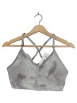 Vorschaubild 1 von Sport BH Damen Grau Tie Dye Muster Größe 38