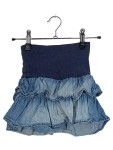 Vorschaubild 1 von Jeansrock mit Rüschen elastischer Bund Blau Gr. 80