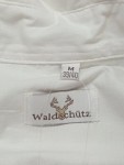 Vorschaubild 3 von Hemdbluse Gr. 48 Damen Weiß Langarm Klassisch Baumwolle