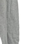 Vorschaubild 4 von Strickjacke Herren Grau Gr. 50/M Baumwolle Uni Casual Langarm Freizeit