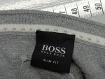 Vorschaubild 6 von Strickjacke Herren Grau Gr. 50/M Baumwolle Uni Casual Langarm Freizeit