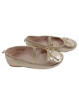Vorschaubild 1 von Ballerinas Gold mit Schleife Gr. 29 Mädchen Schuhe