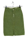 Vorschaubild 1 von Cordrock Midi Grün Gr. 36 mit Taschen