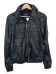 Vorschaubild 1 von Damen Bomberjacke Schwarz Gr. 38 M Übergangsjacke mit Taschen