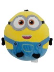MINIONS Kuscheltier Plüschfigur rund gelb blau ca…