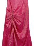 Vorschaubild 3 von Abendkleid Gr. 42 XL Pink Glitzer Strass Ballkleid lang