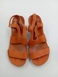Vorschaubild 3 von Sandalen Riemchensandalen Damen Braun Leder Wedges Gr. 38