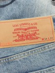 Vorschaubild 5 von Jeans Regular Fit Herren W34 L32 Hellblau Used Look Baumwolle