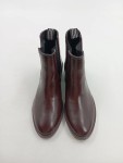 Vorschaubild 2 von Stiefeletten Damen Gr. 36 Braun Leder Slip-On 4 cm Casual Freizeit