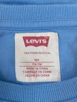 Vorschaubild 1 von Sweatshirt Kinder Blau Gr. 176 Baumwolle Logo-Print Casual Langarm