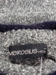 Vorschaubild 3 von Herren Pullover Strickpullover Grau Muster Gr. 42 XL