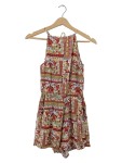 Vorschaubild 1 von Jumpsuit Damen Gr. 34 XS Blumenmuster Boho Sommer Festival