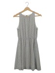 Vorschaubild 1 von Sommerkleid Gr. 34 XS Muster ärmellos weiß schwarz