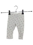 Vorschaubild 1 von Leggings Blumenmuster weiß Gr. 68 Baumwolle Mädchen Hose