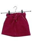 Vorschaubild 1 von Cordrock Rock mit Gürtel Bordeaux Rot Gr. 116 Mädchen