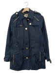 Vorschaubild 1 von Trenchcoat Damen Gr. 34 XS Dunkelblau Jacke Goldene Details