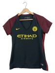 Vorschaubild 1 von Manchester City Fußball Trikot Damen Gr. 38 M schwarz rot Etihad Airways