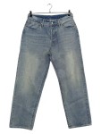 Vorschaubild 1 von Jeans Regular Fit Herren W34 L32 Hellblau Used Look Baumwolle