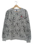 Vorschaubild 1 von Disney Mickey Mouse All Over Print Sweatshirt Pullover Grau Gr. 48 M
