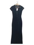 Vorschaubild 1 von Jumpsuit schwarz kurzarm mit Reißverschluss Gr. 36