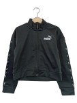 Vorschaubild 1 von Trainingsjacke schwarz Logo-Print Gr. 128 Sportjacke Kinder