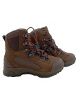 Vorschaubild 1 von Outdoorschuhe Herren Gr. 39 Braun Leder Schnürung Uni Herbst/Winter Logo