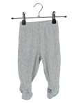 Vorschaubild 1 von Baby Strampler Hose mit Füßen Grau Gr. 68 Baumwollmix