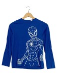 Vorschaubild 1 von Langarmshirt Spider-Man blau Gr. 134 Jungen Shirt Marvel