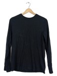 Vorschaubild 1 von Langarmshirt Schwarz Basic Shirt Gr. 170 Baumwolle